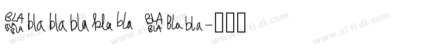 Cooper Bla字体转换